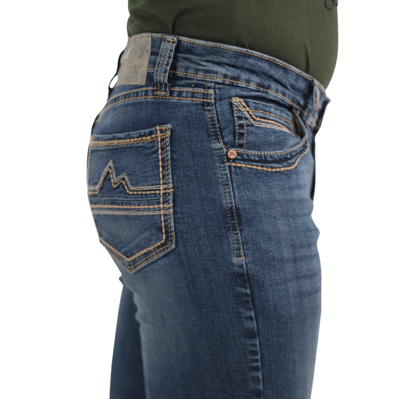 Pantalón Vaquero Caballero Azul Medio JH005