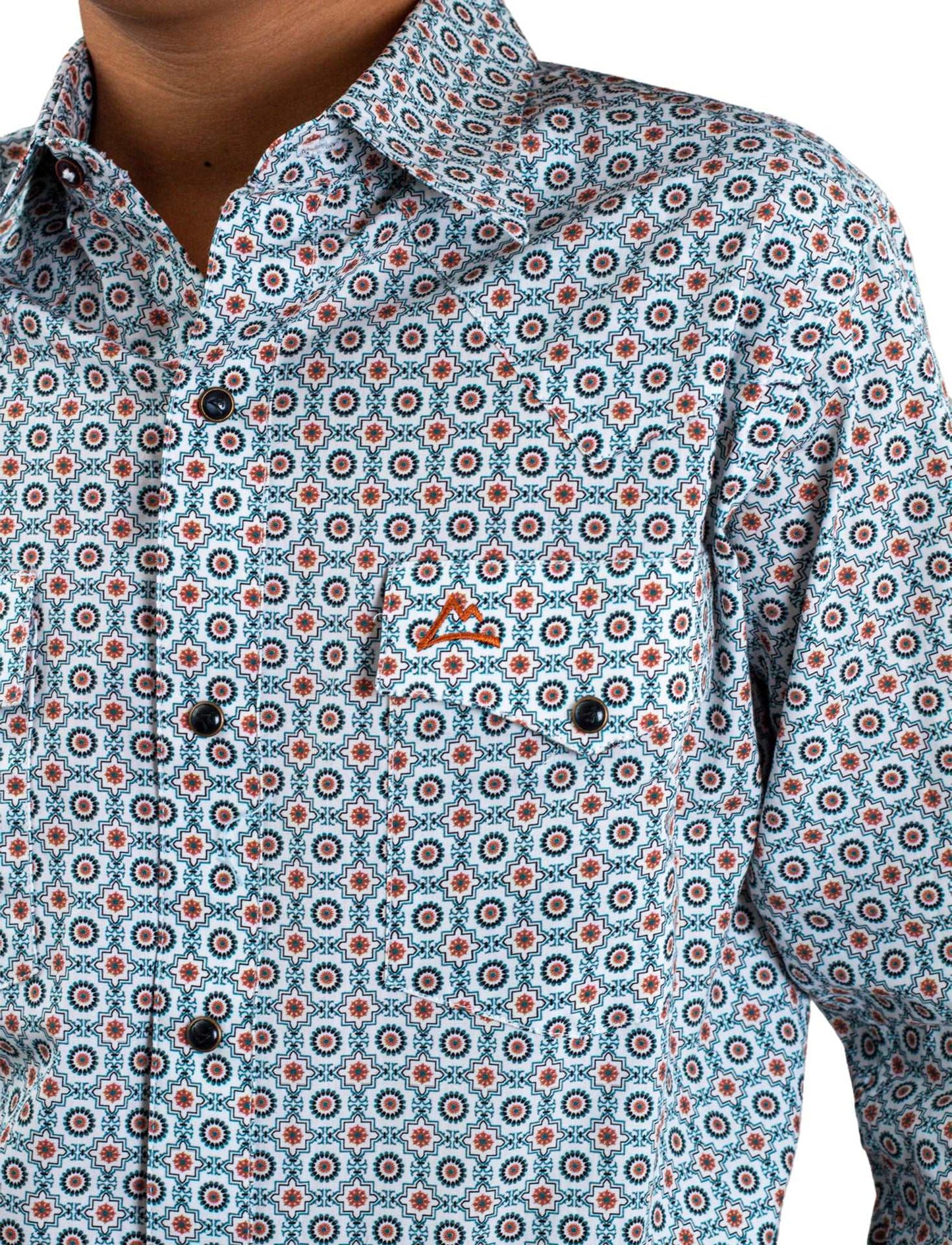 Camisa Kids Mayolica Blanca CKD018