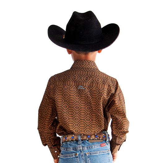 Camisa Kids Native Brown CKD032
