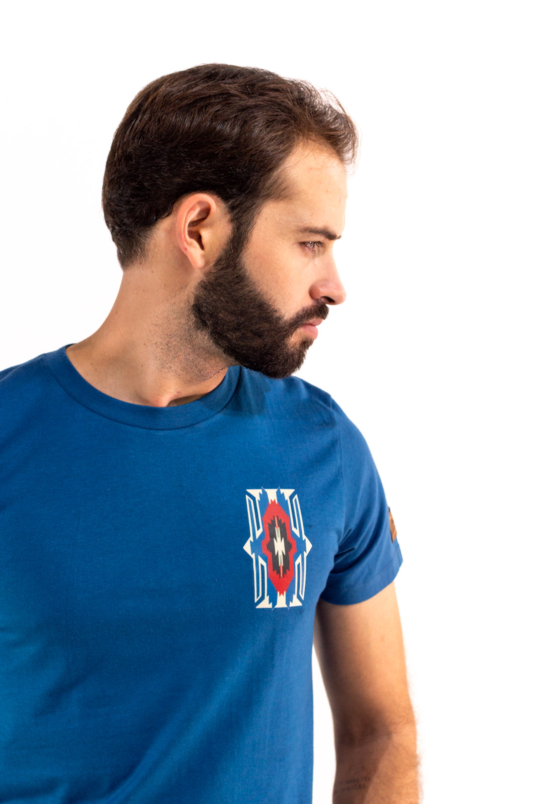 Playera para caballero AZUL PLUMBAGO TSC004