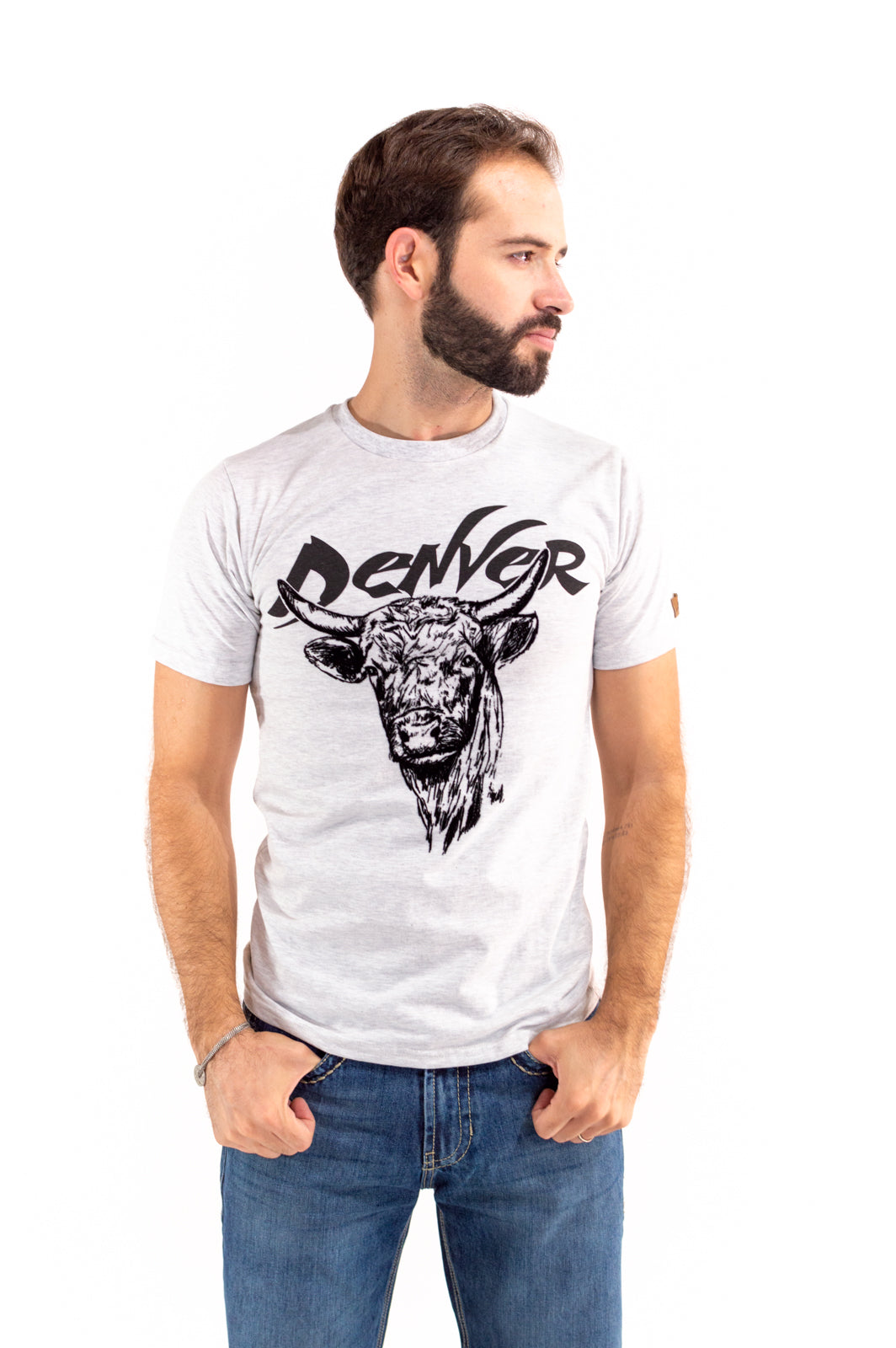 Playera para caballero JASPE-AVENA TSC001
