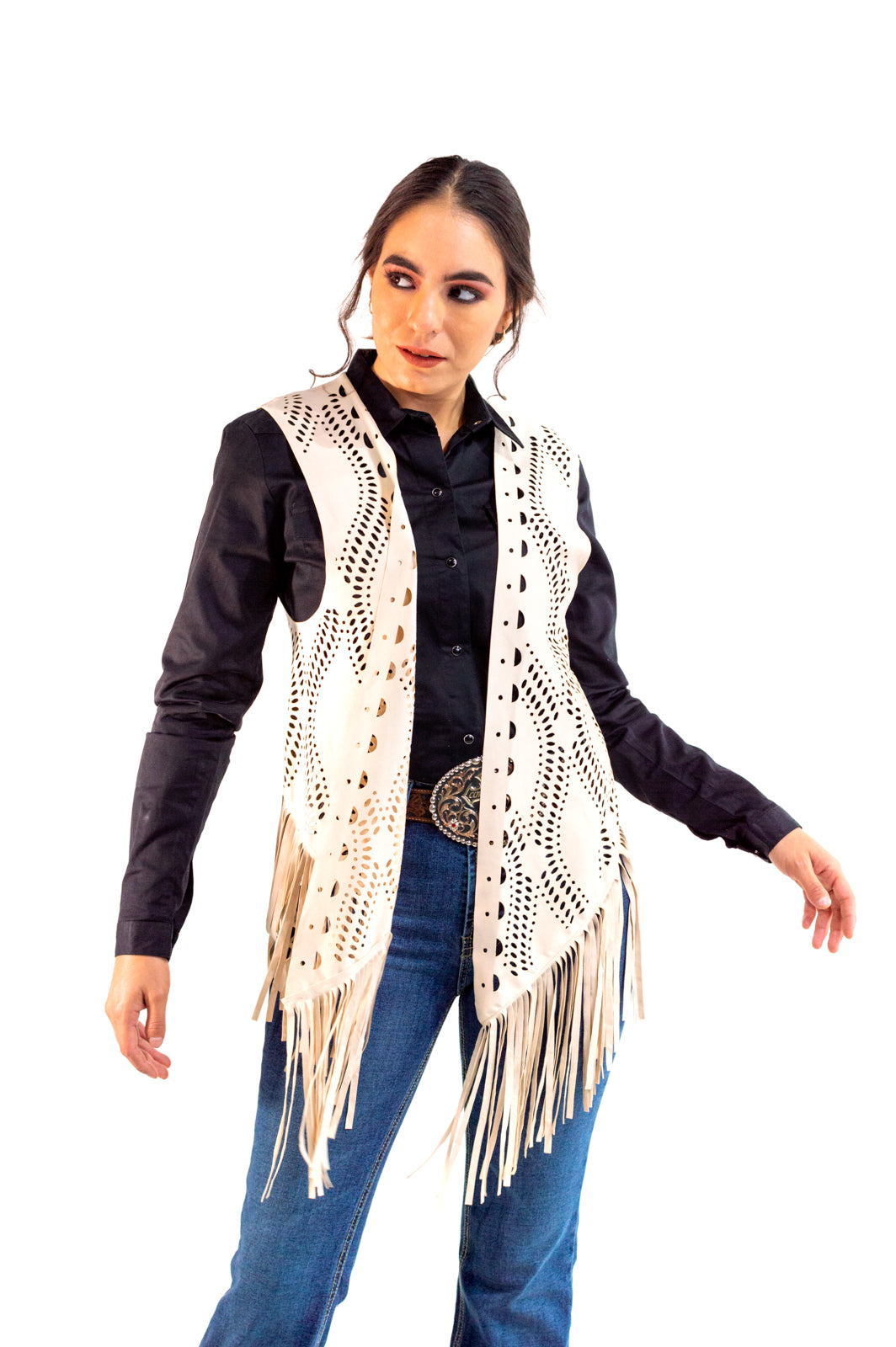 Poncho Icy Denver Beige Con Textura PD041