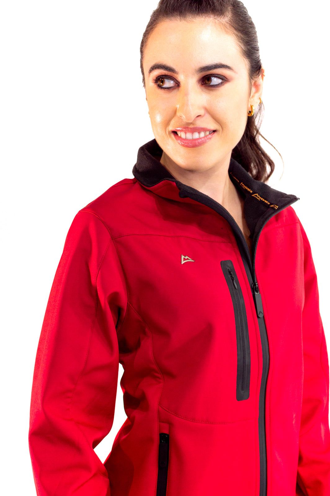 Chamarra mujer spandex ruby grey WJK1995-SP24-7