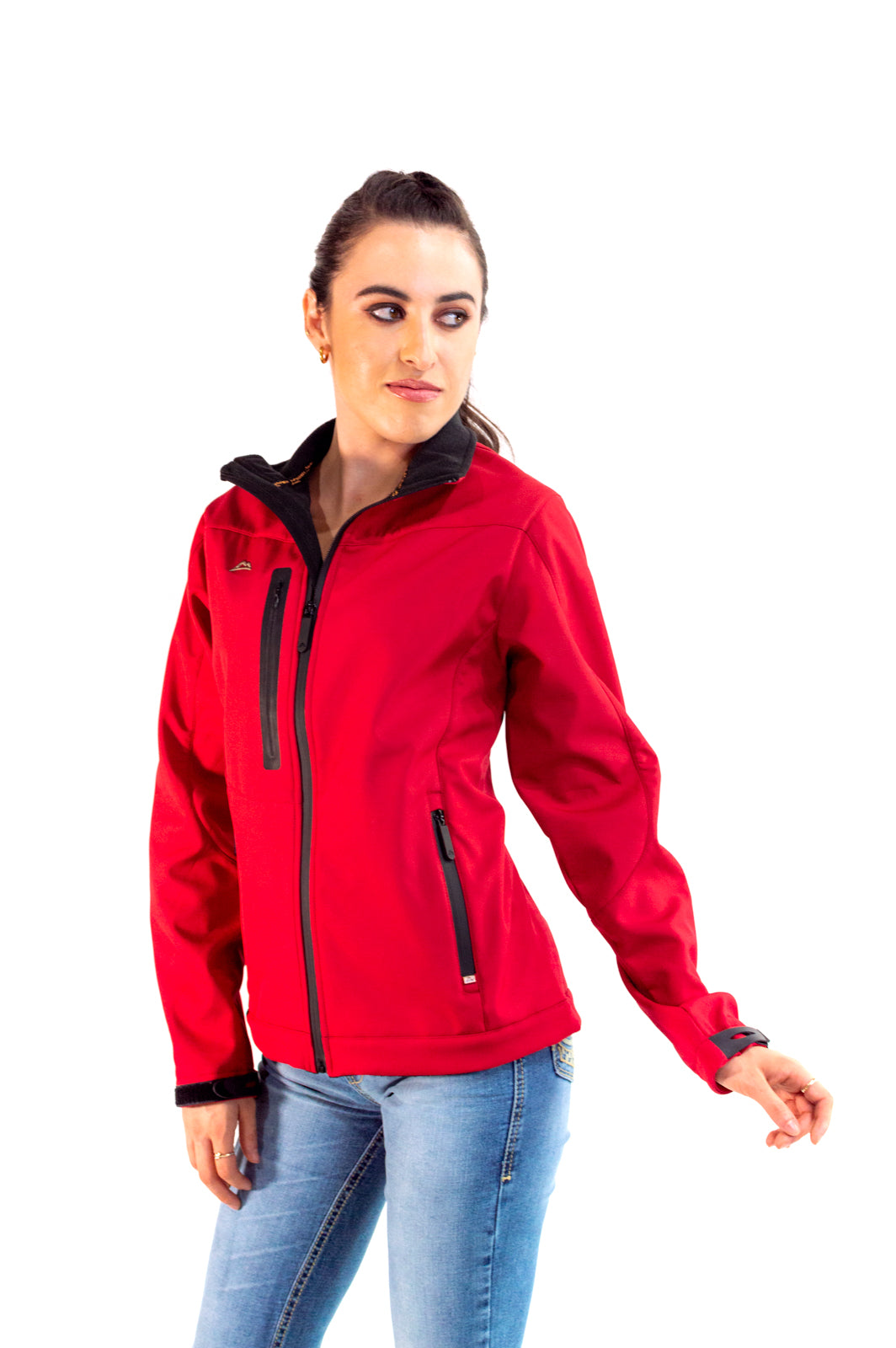 Chamarra mujer spandex ruby grey WJK1995-SP24-7