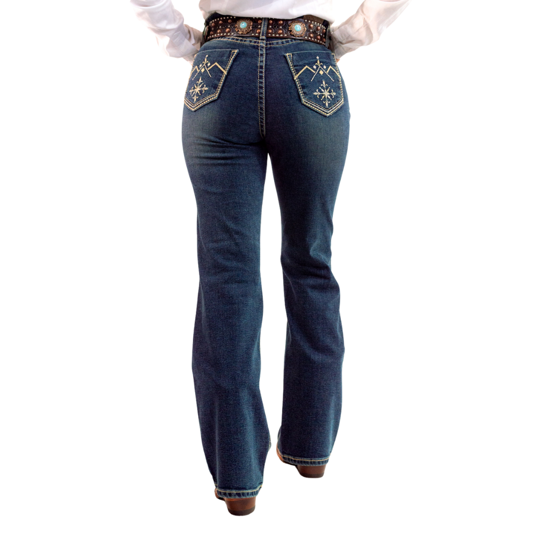 Pantalon Vaquero Dama Medium Blue DM034