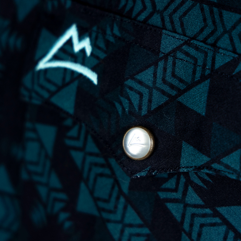 Camisa Vaquera Icy Denver Triángulos Trival