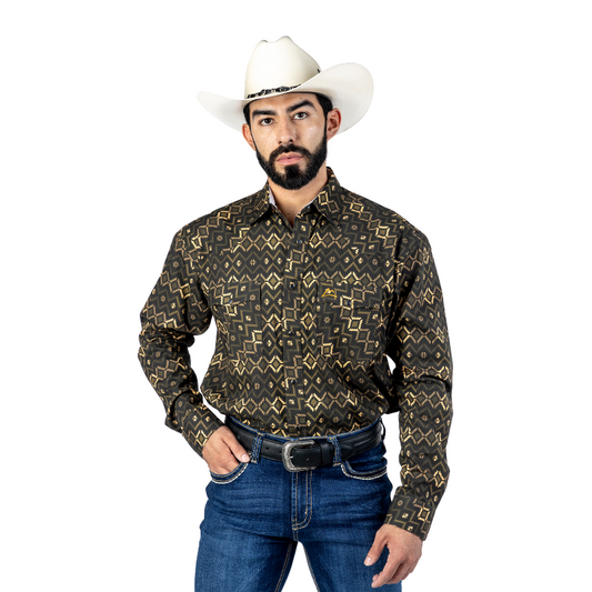 Camisa Vaquera Icy Denver Mosaico Nativo A-CHH196