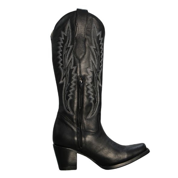 Botas Rodeo Dama Negro WBD0012