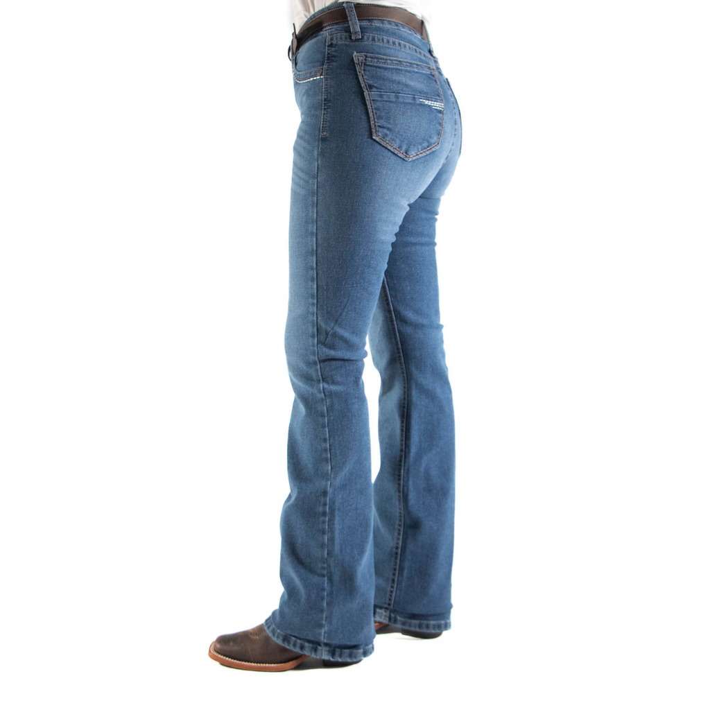 Jeans Vaqueros Cintura Alta DM036