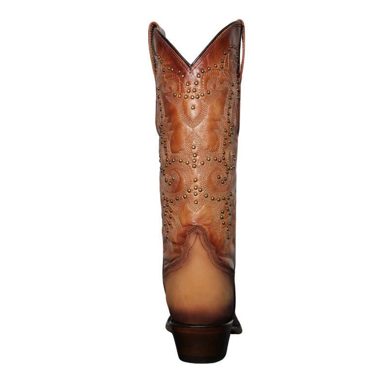 Bota Vaquera Dama Crazy Miel