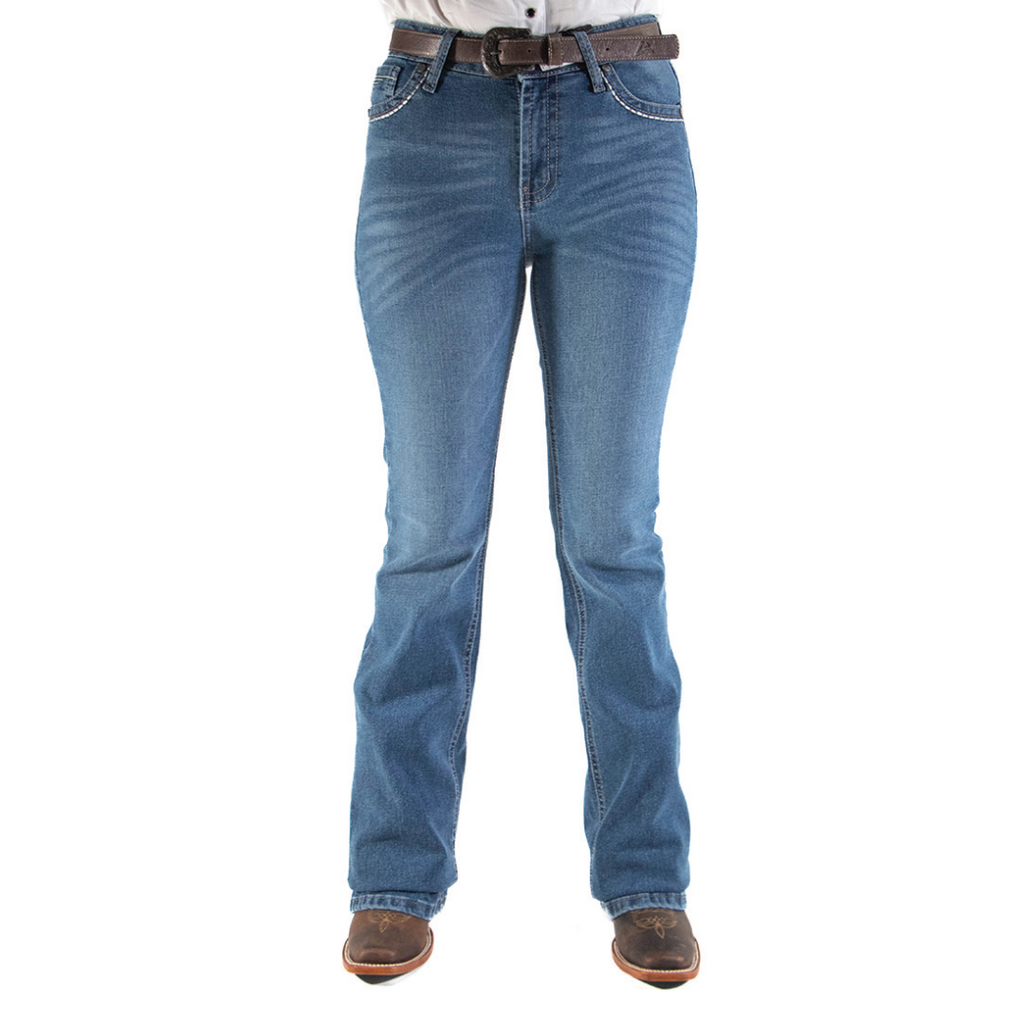 Jeans Vaqueros Cintura Alta DM036