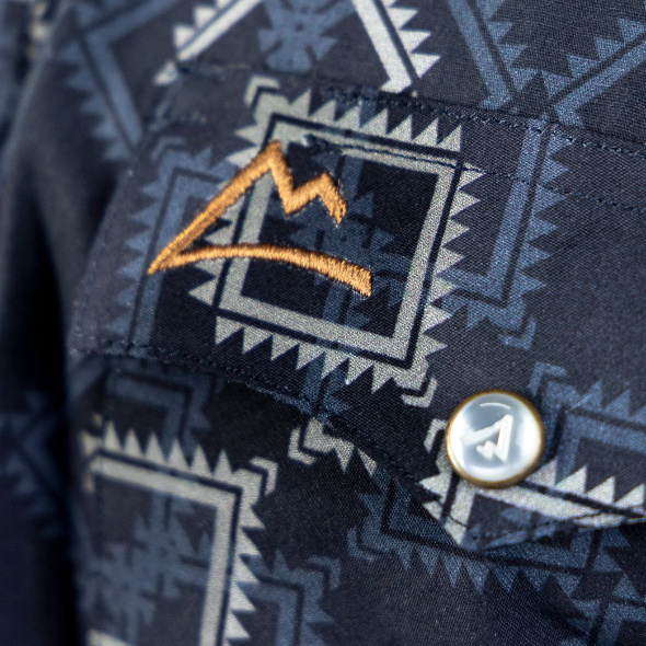 Camisa Vaquera Icy Denver Mosaico Rombos