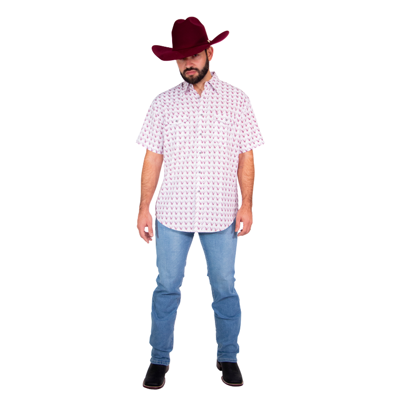 Camisa Vaquera Frisco Estampado Venados