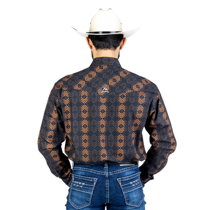 Camisa Vaquera Icy Denver Tribal Romboide A-CHH198