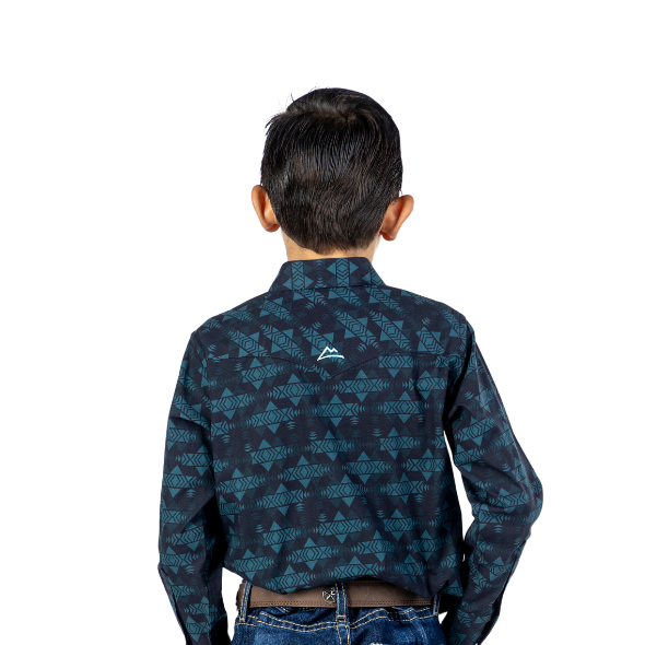 Camisa Kids Estampado Triangulo Tribal CKD045