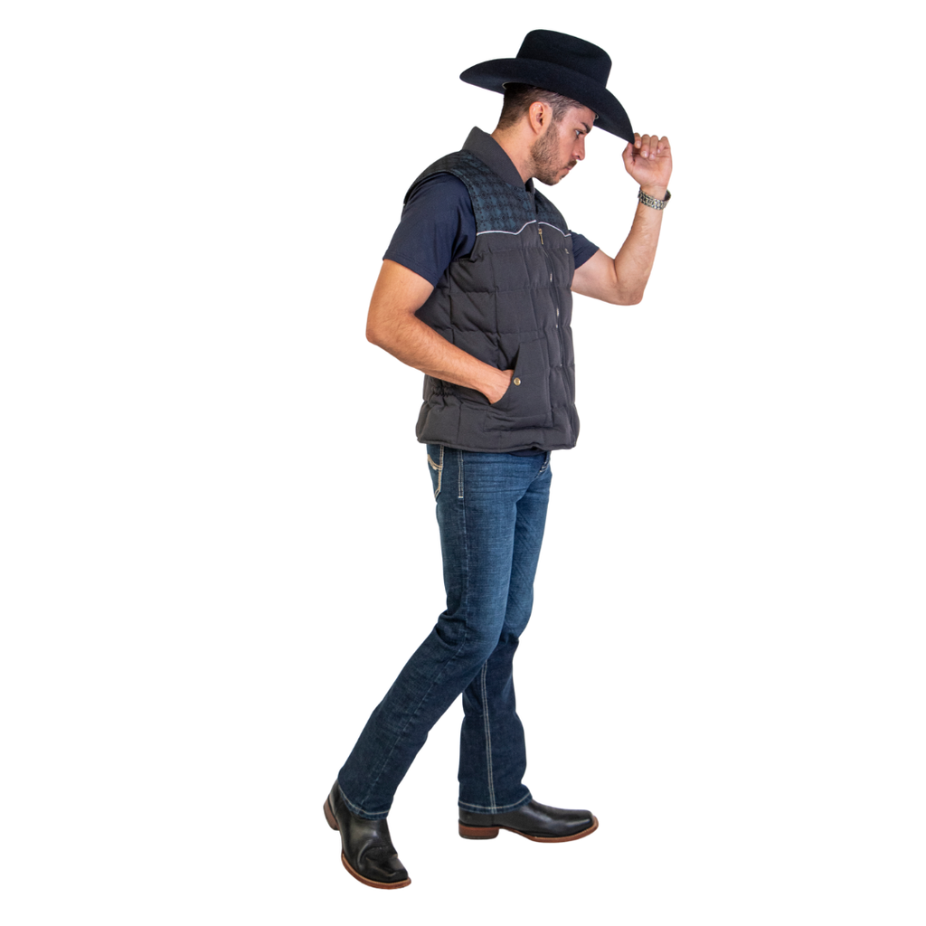 Chaleco Dots Tribal Dark Gray