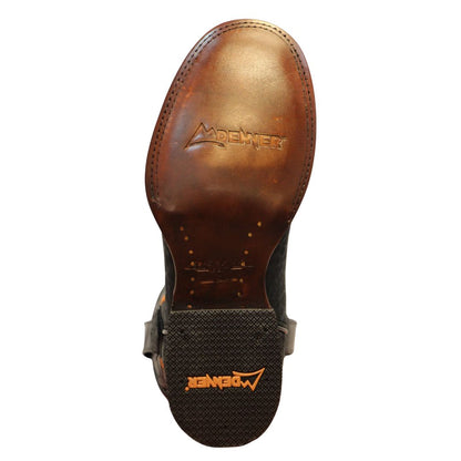 Bota Vaquera Caballero Icy Denver Marlboro Cuello de Toro Negro BD0036-MB