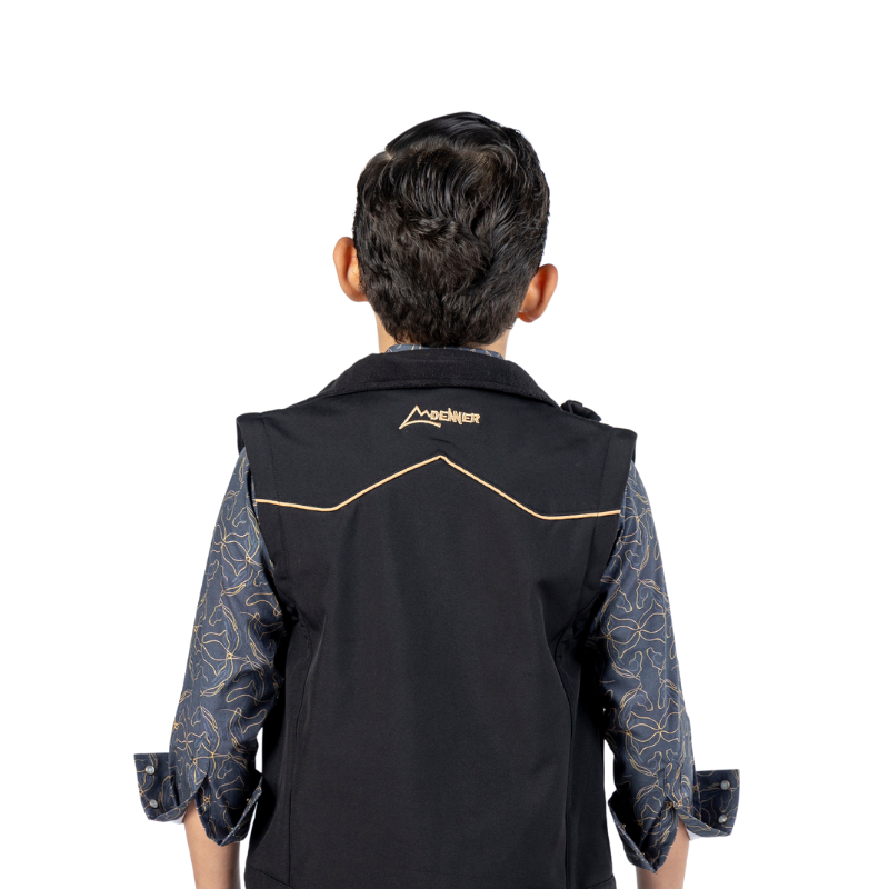 Chaleco Kids Negro Spandex Waterproof