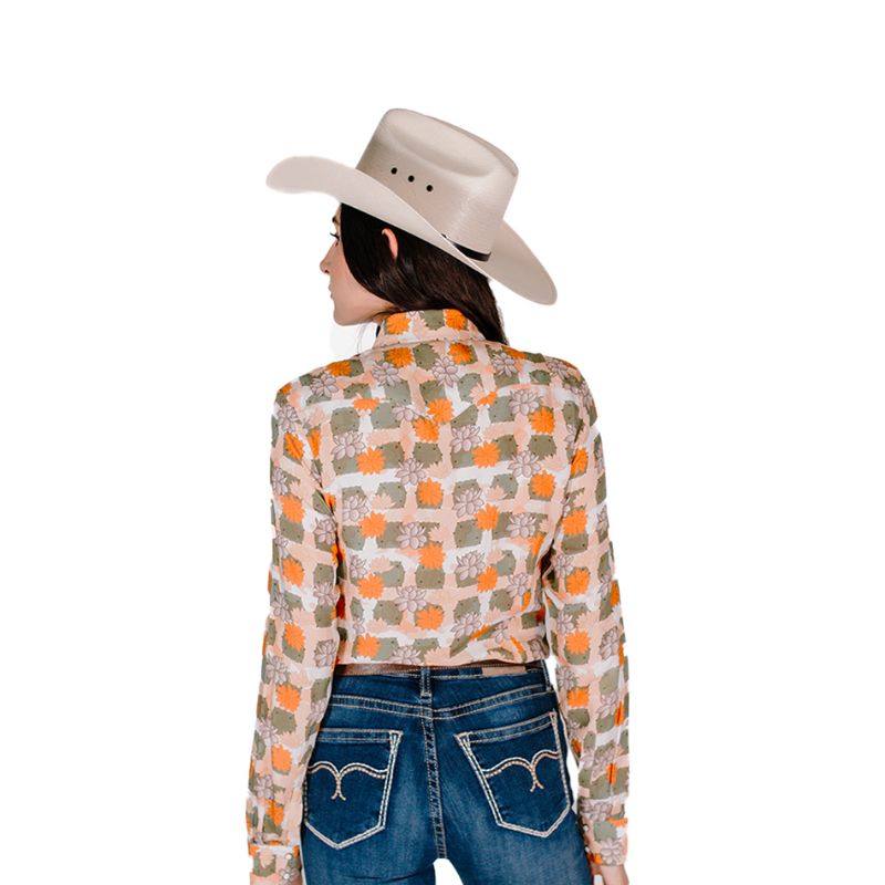 Camisa Mujer Icy Denver Estampado Cactus A-cm132