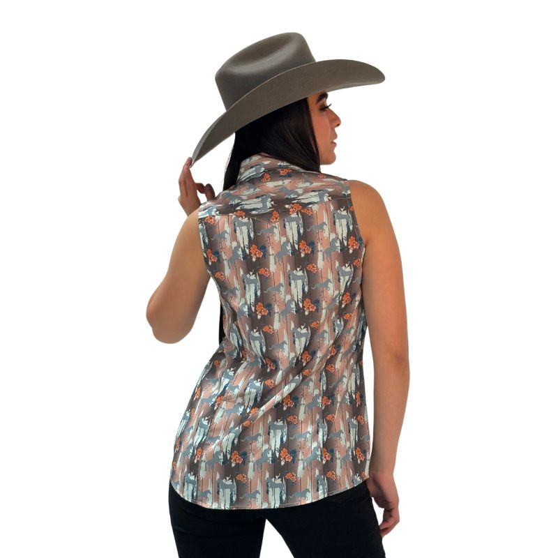 Blusa Mujer Icy Denver Estampado Establo C-CM130