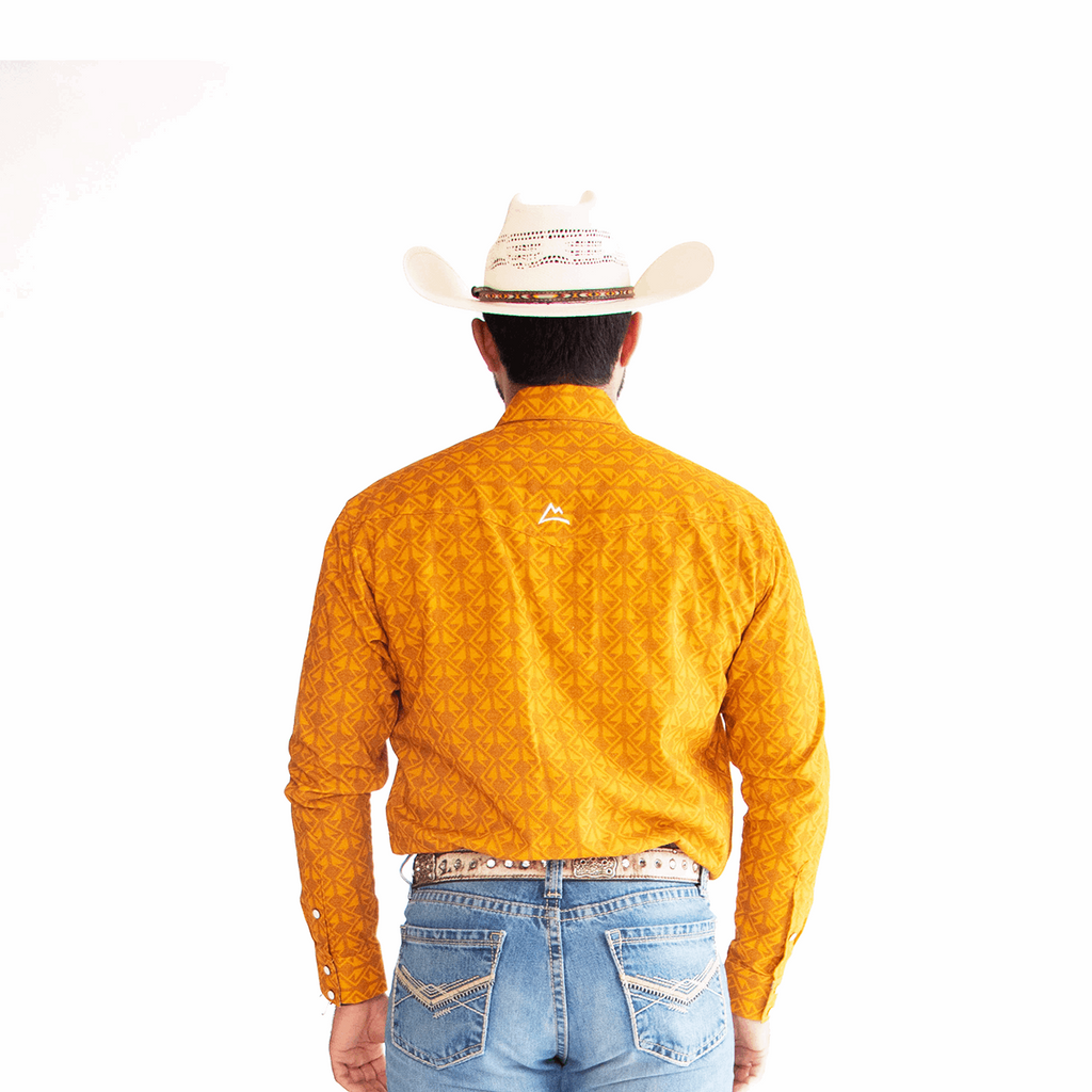 Camisa vaquera Denver Mostaza Nativo