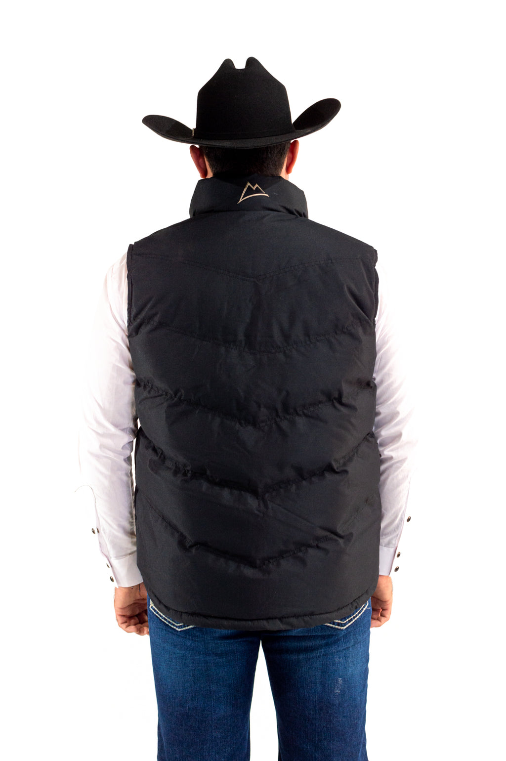 VE120517-DT1-2 Chaleco Caballero Doble Vista Black/Kakhi
