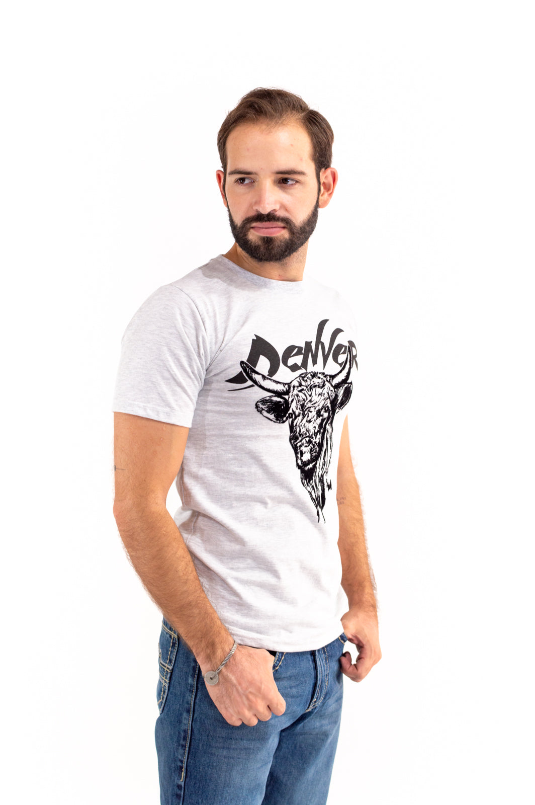 Men's T-shirt Jasper-Oatmeal TSC001