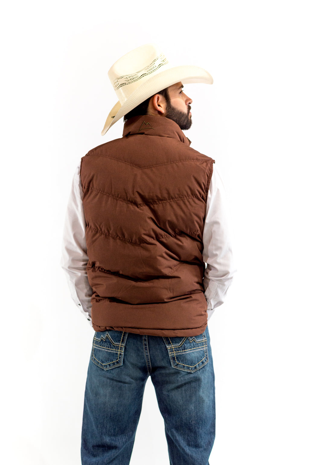 Chaleco Caballero Doble Vista Red Coffee/Dark Olive VE120517-ME3-8