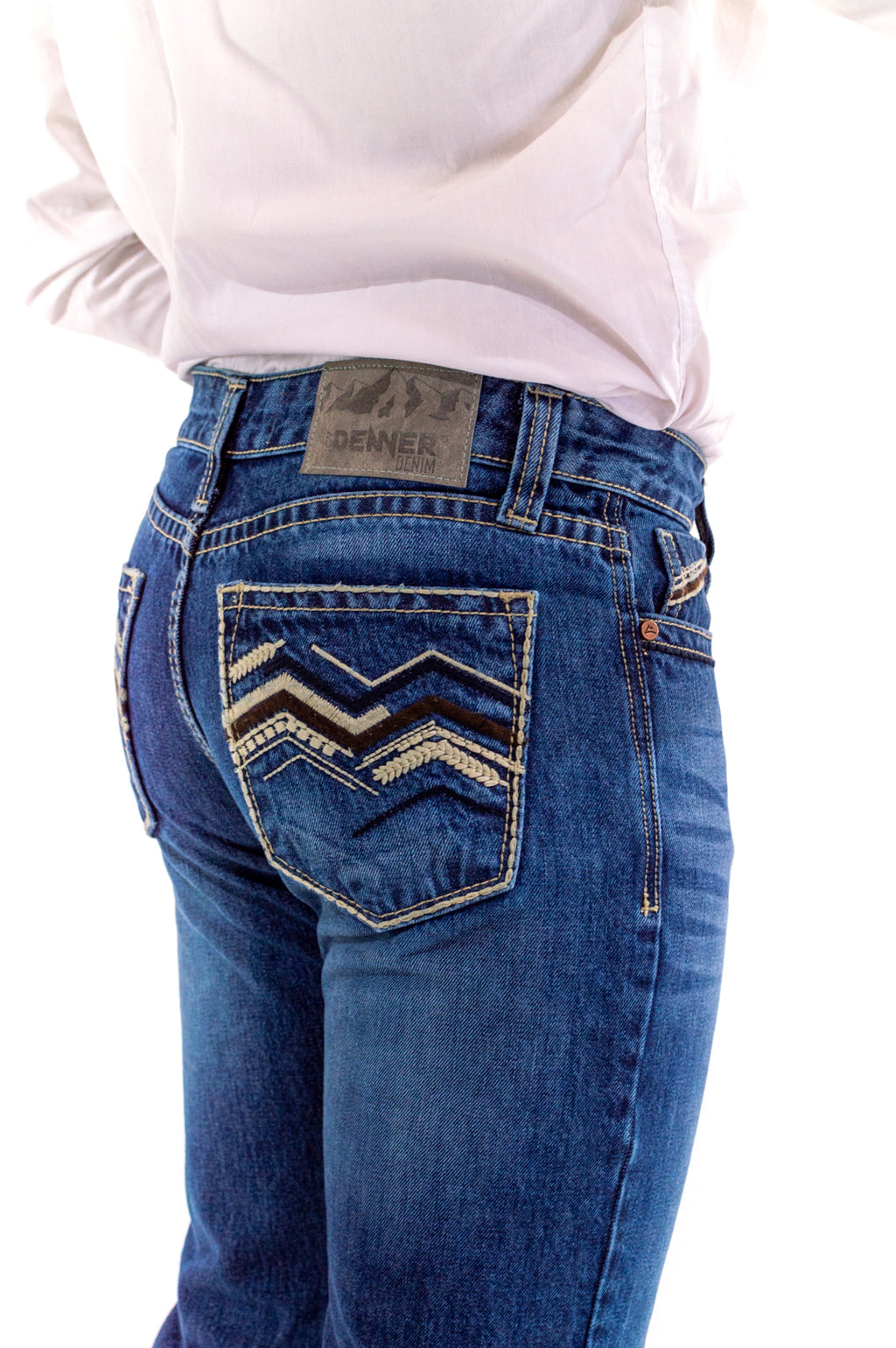 Pantalón Vaquero Caballero Spandex JH008