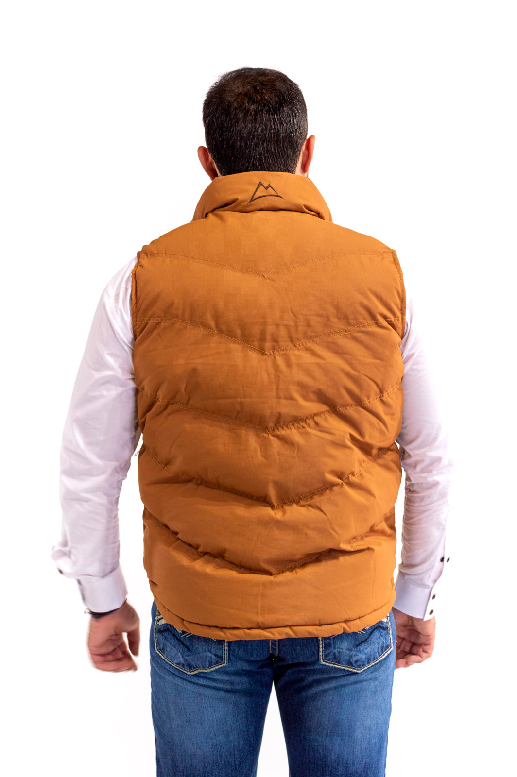 Chaleco Caballero Doble Vista Yellow/Brown
