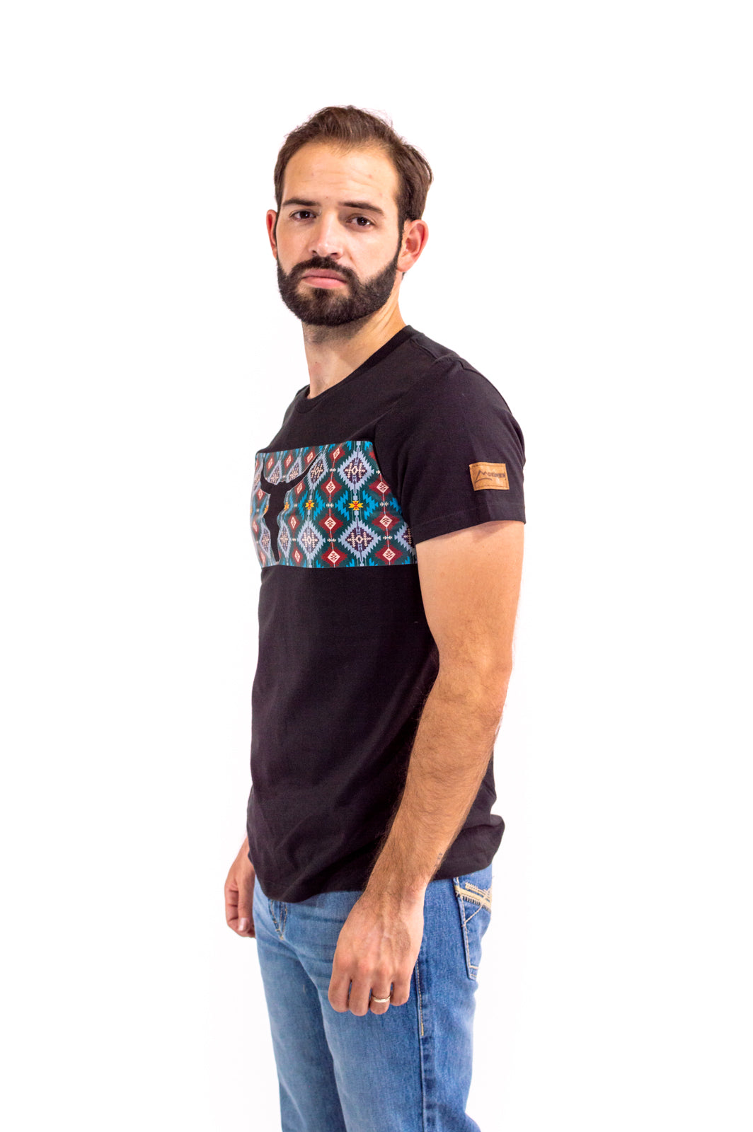 Playera Para Caballero Negra TSC003 – Icy Denver