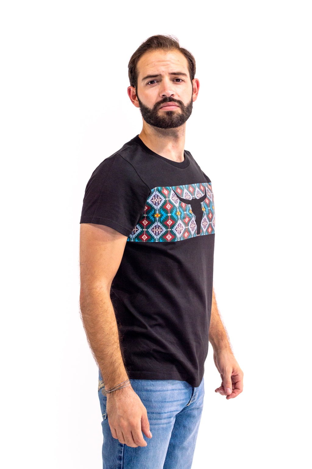 Playera Para Caballero Negra TSC003