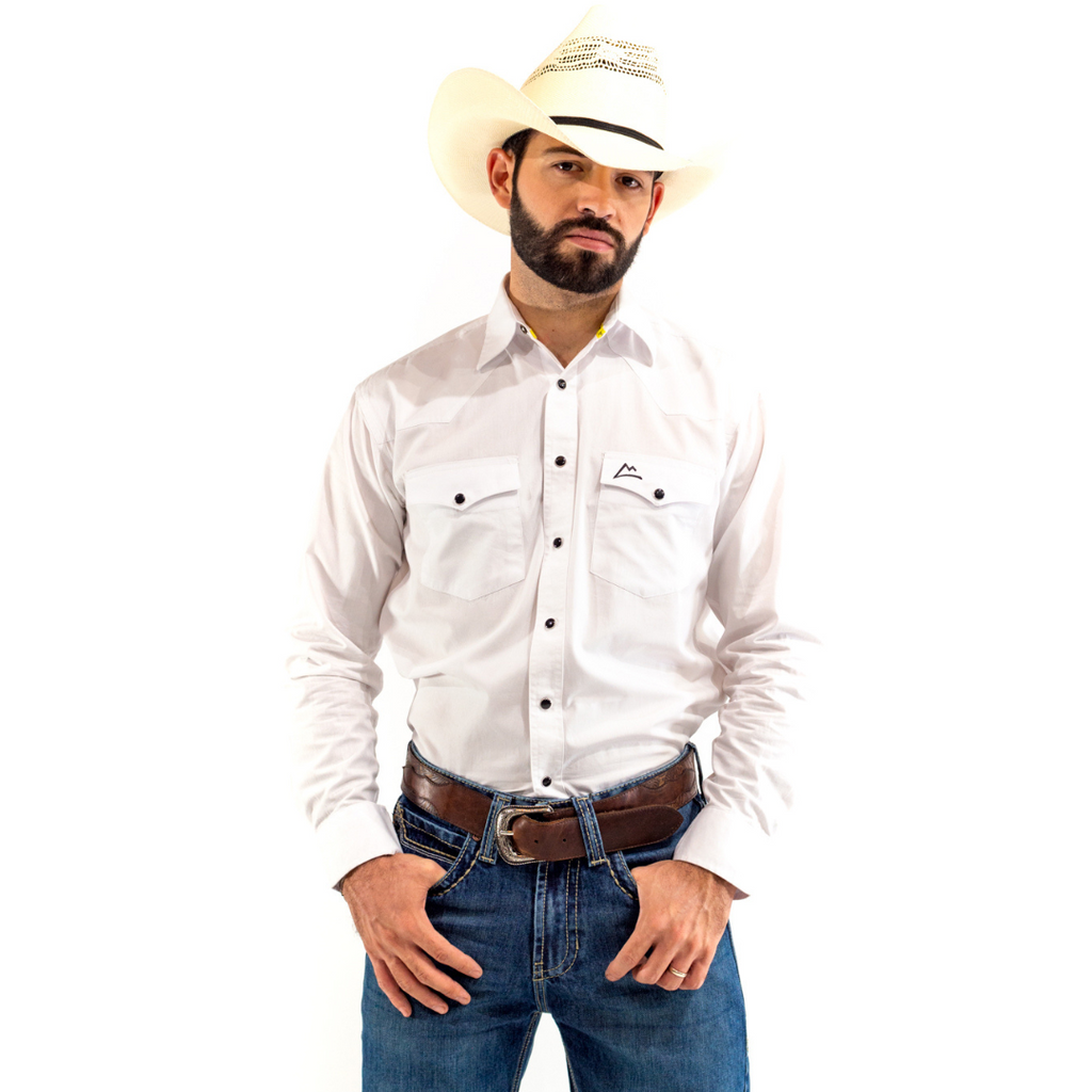 Camisa Vaquera Icy Denver Blanca CHH112