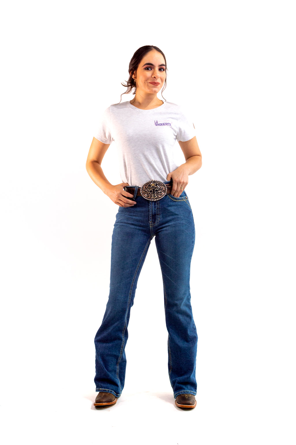 Playera Para Dama Jaspe Avena TSD005