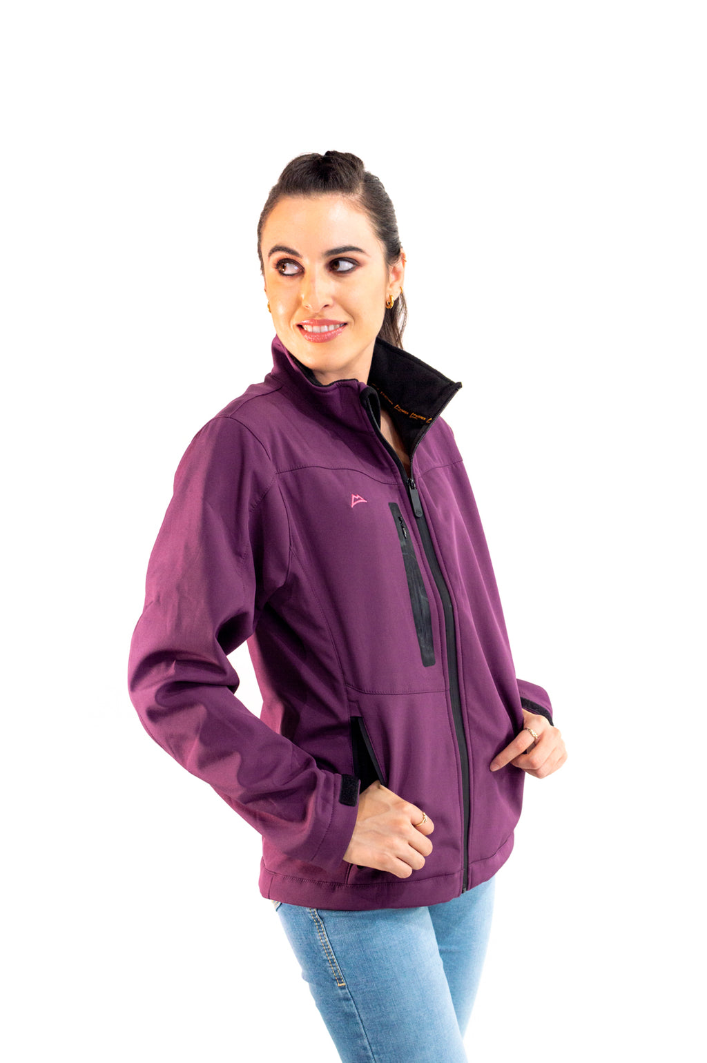 Chamarra Mujer Spadex Violet Pink WJ1995-SP14-15