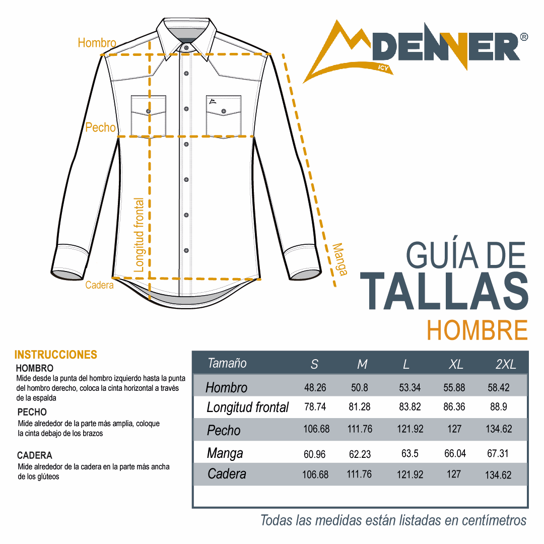 Camisa vaquera Denver Azul
