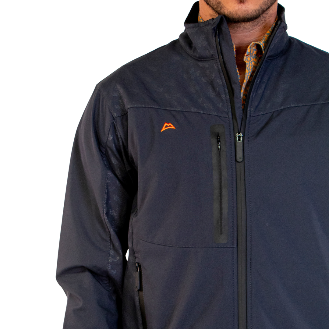 Chamarra Vaquera Águila Gloss Gray