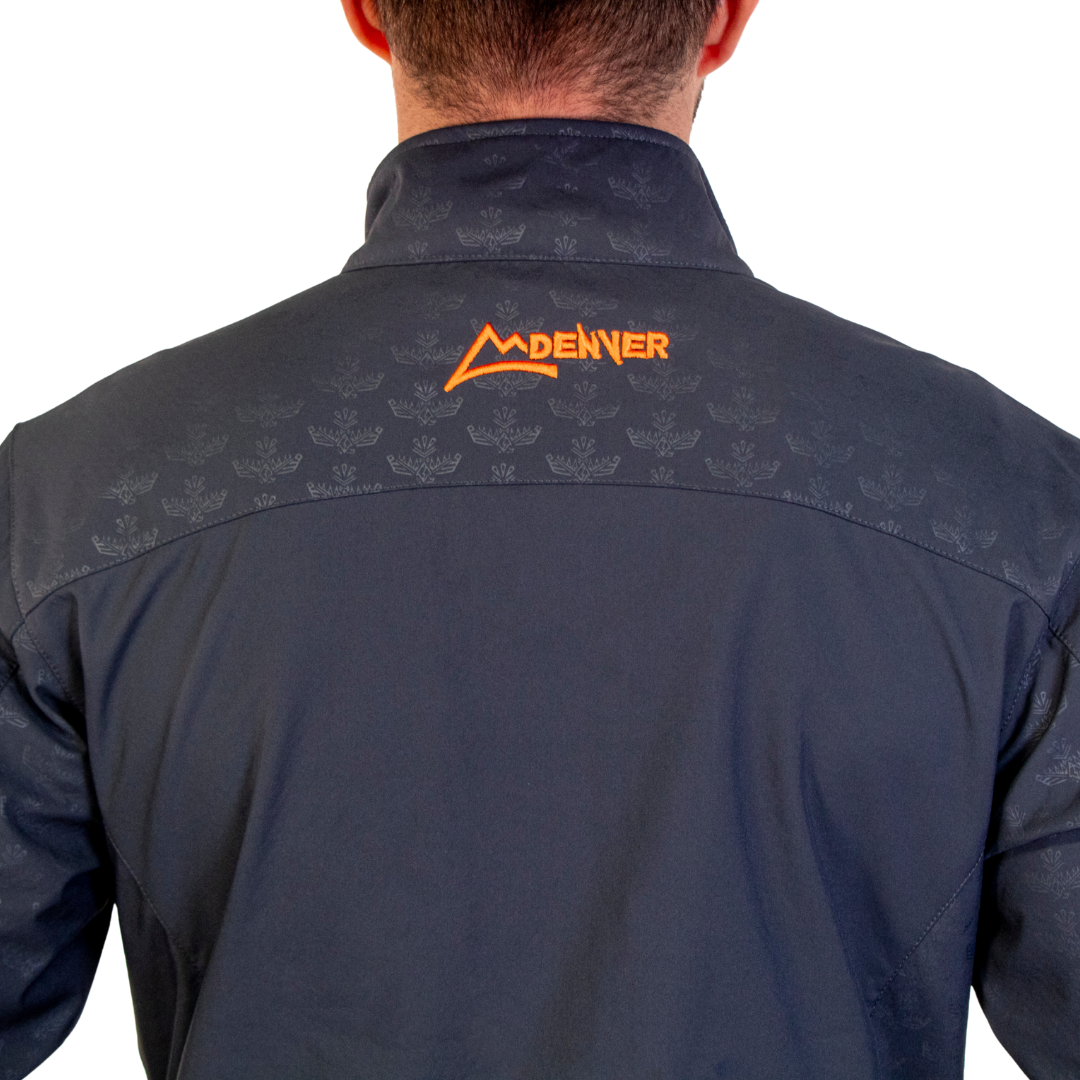 Chamarra Vaquera Águila Gloss Gray