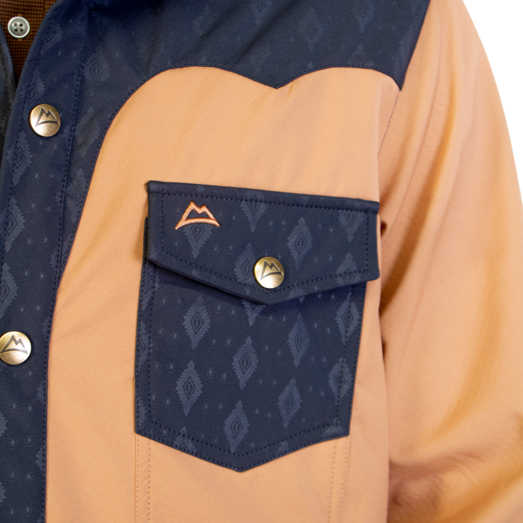 Chamarra Vaquera Spandex Gloss Yellow – Waterproof