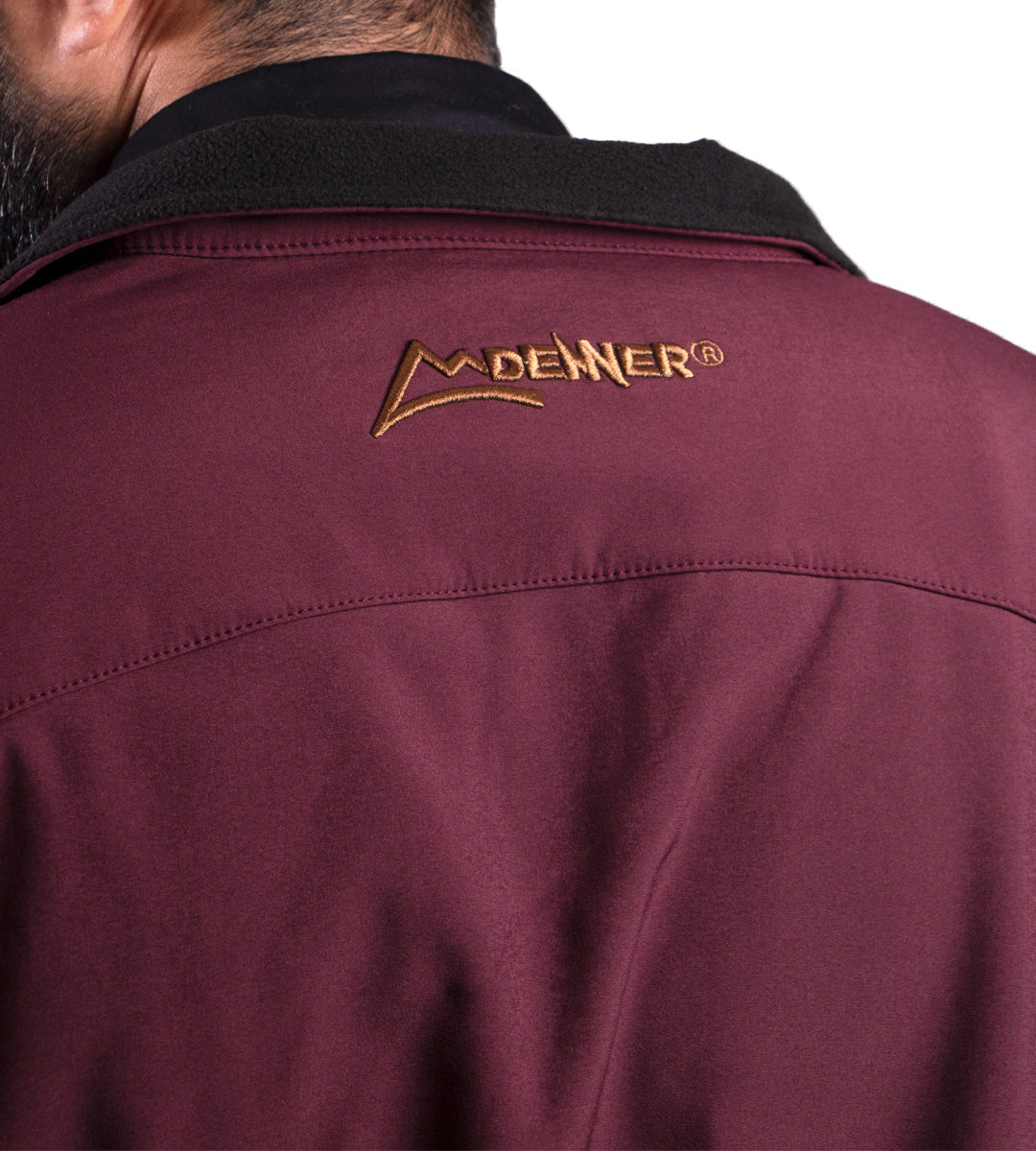 Men's spandex jacket WINE/CAMEL K1995-SP5-6