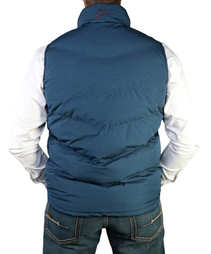 Double view vest Navy/Red VE120517ME-2