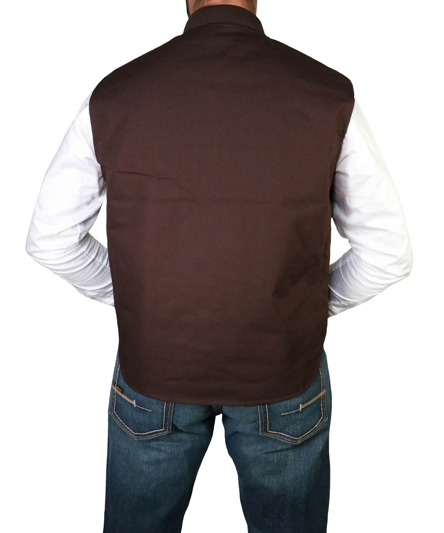 Men's canvas waistcoat VE1570-2-1